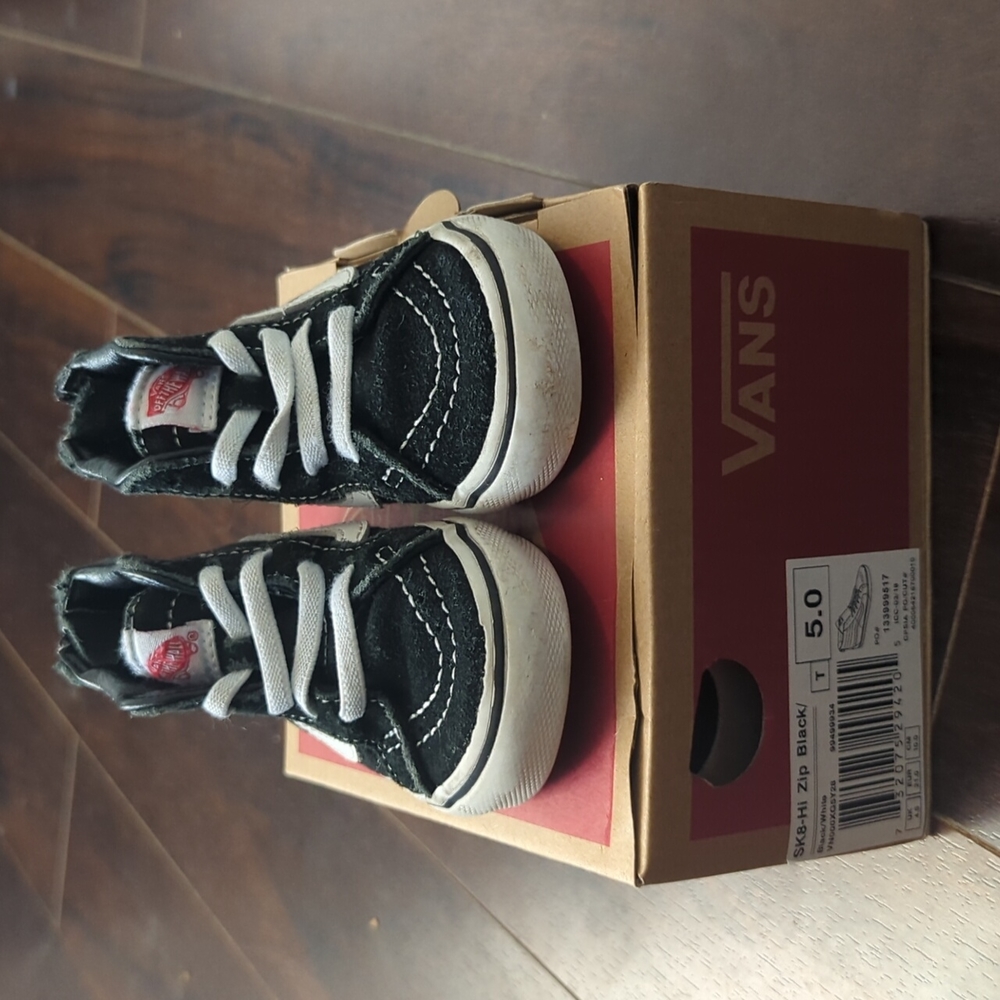 Vans Ward Hi-Top Toddler Sneaker